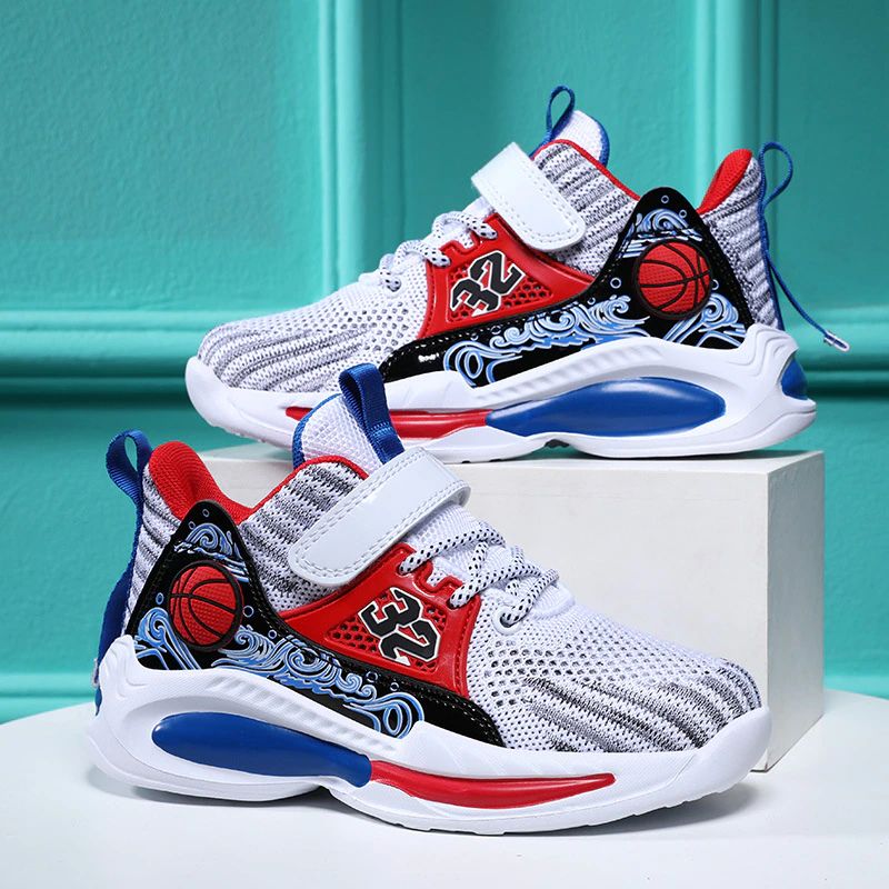 Carl Jongensbasketbalschoenen - Zwart