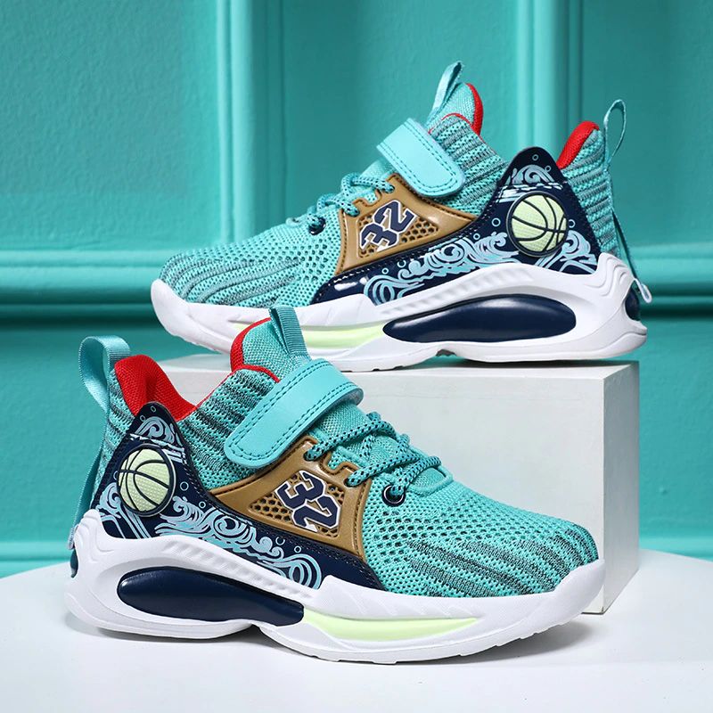Carl Jongensbasketbalschoenen - Zwart