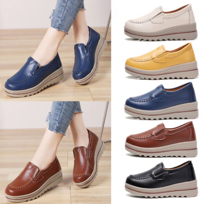 Carlin Dames Platform Schoenen - Geel