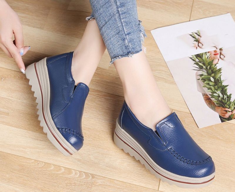 Carlin Dames Platform Schoenen - Geel