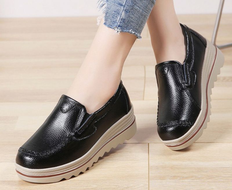 Carlin Dames Platform Schoenen - Geel