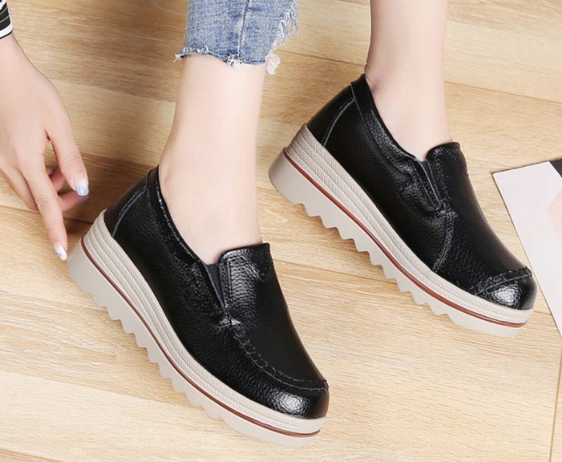 Carlin Dames Platform Schoenen - Geel