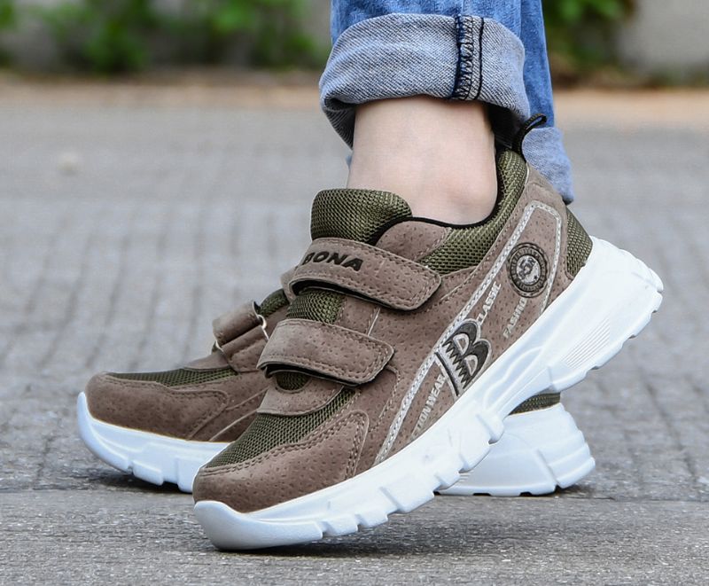 Carlos Jongens Fashion Sneaker - Bruin