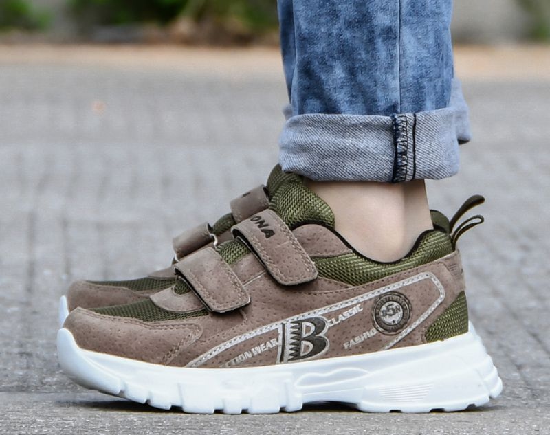 Carlos Jongens Fashion Sneaker - Bruin