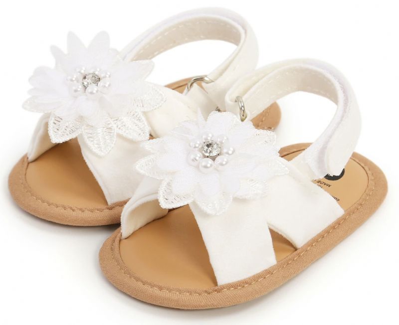 Carly Baby Meisjes Sandalen - Wit
