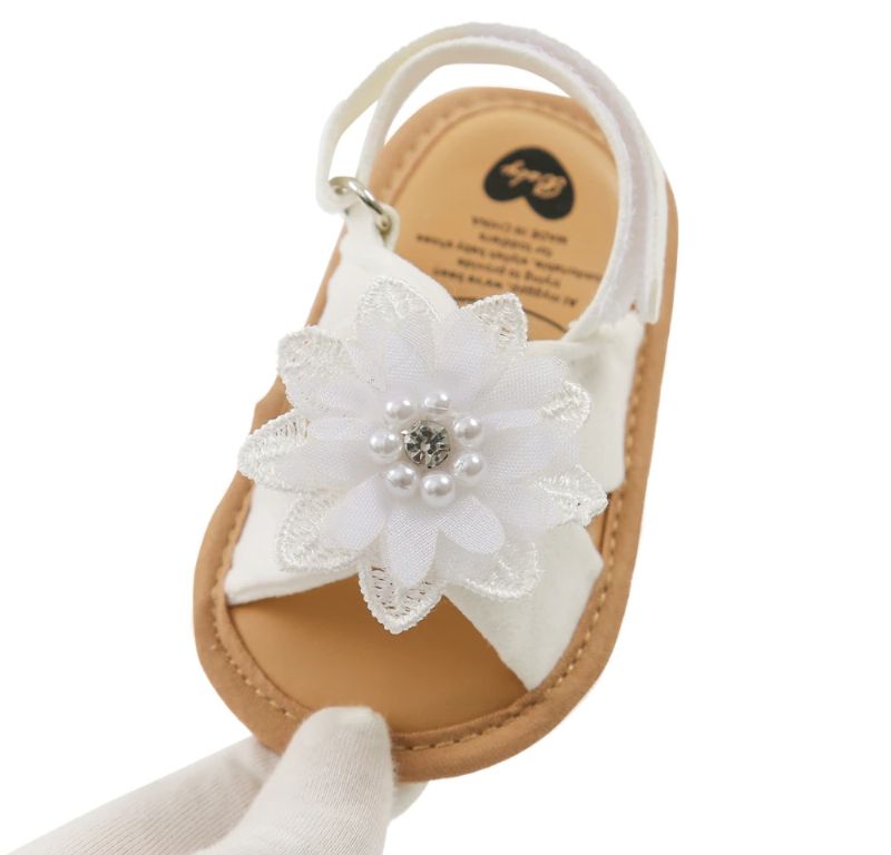 Carly Baby Meisjes Sandalen - Wit