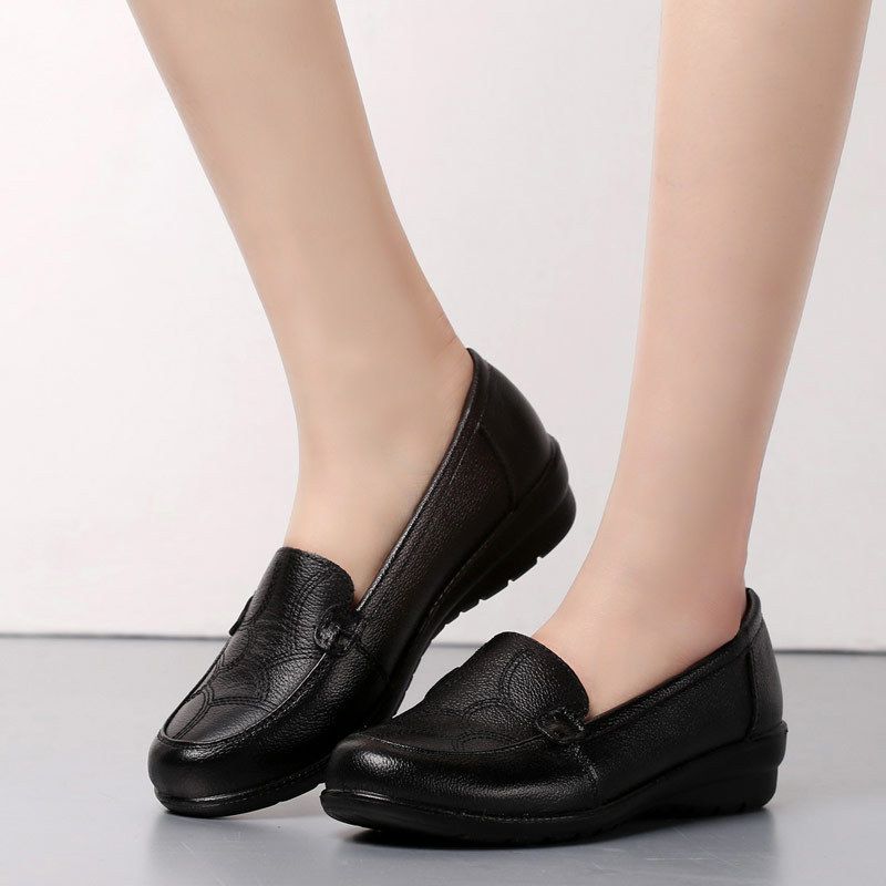 Carmin Dames Loafer Schoenen - Zwart