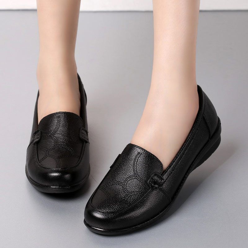 Carmin Dames Loafer Schoenen - Zwart