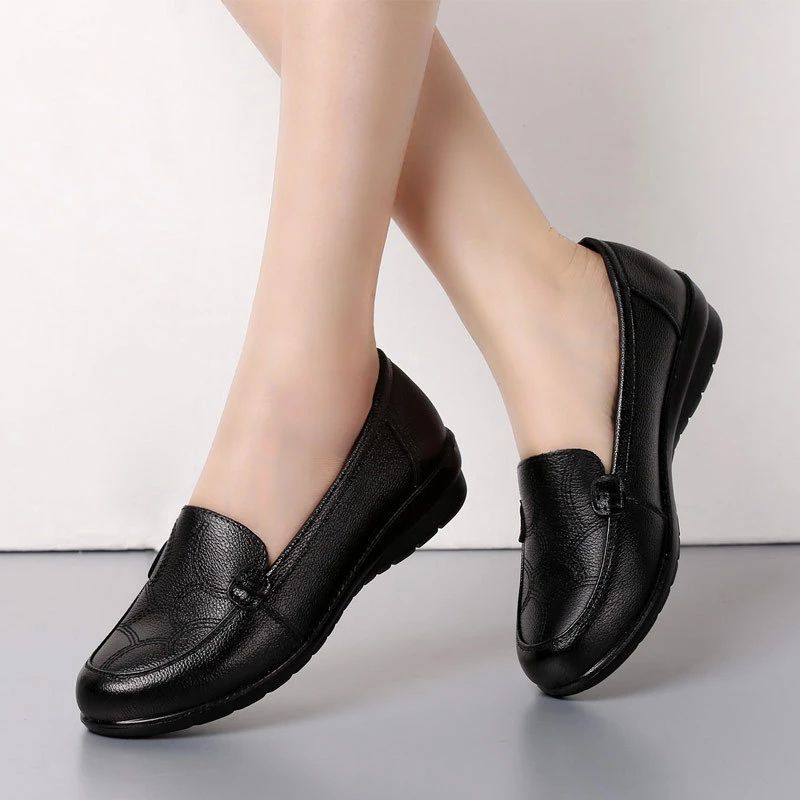 Carmin Dames Loafer Schoenen - Zwart