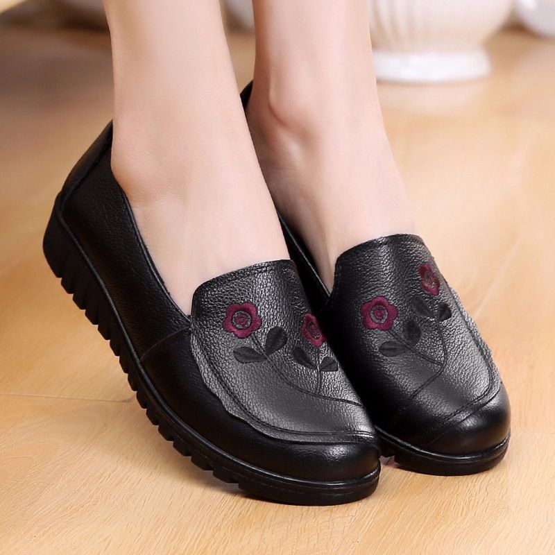 Carmin Dames Loafer Schoenen - Zwart