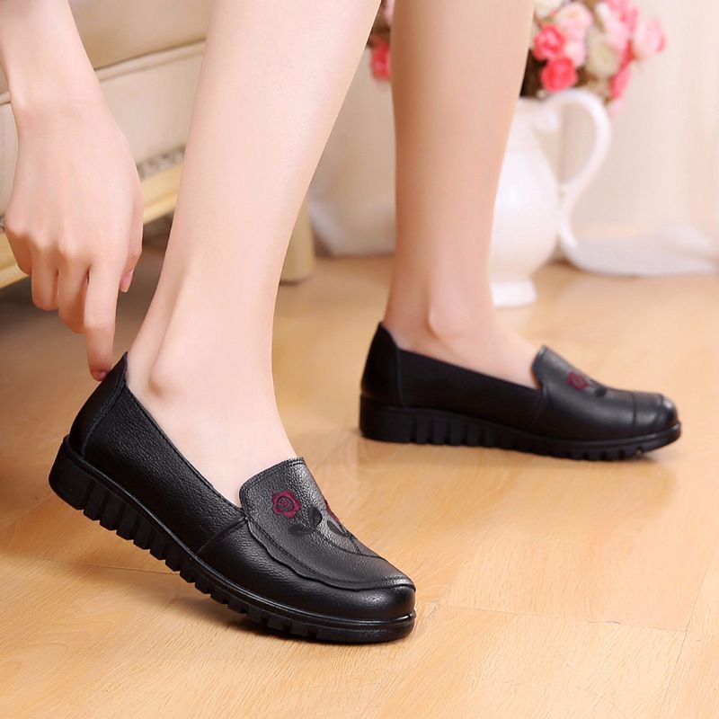 Carmin Dames Loafer Schoenen - Zwart