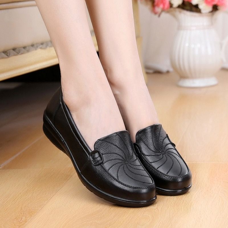 Carmin Dames Loafer Schoenen - Zwart