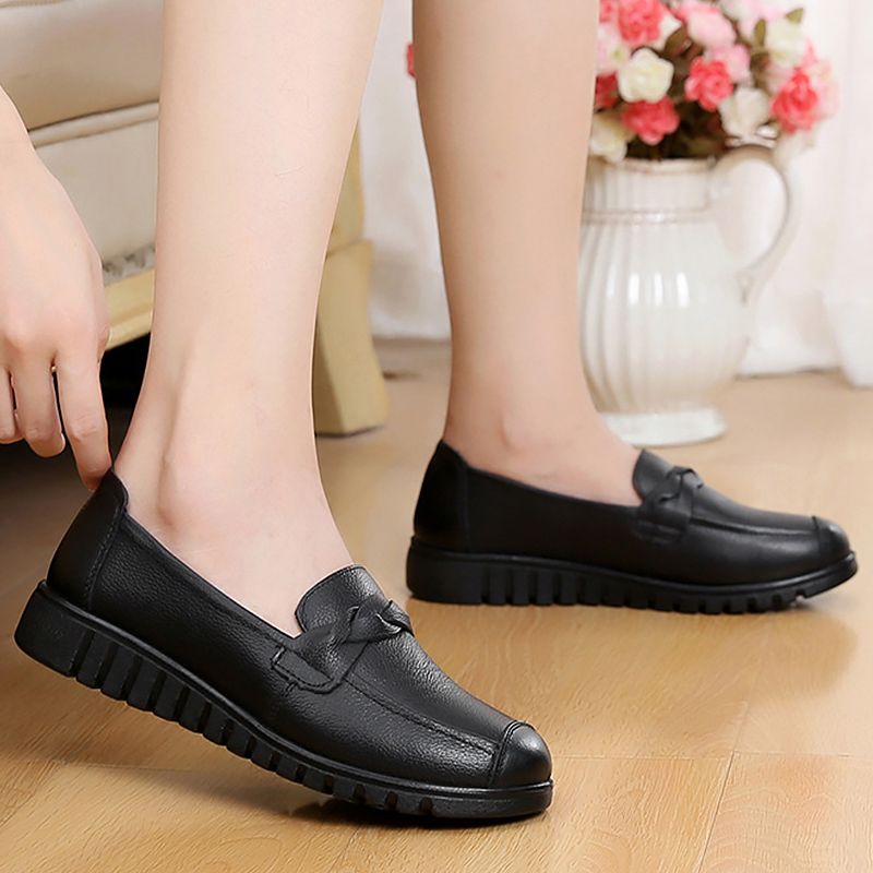 Carmin Dames Loafer Schoenen - Zwart