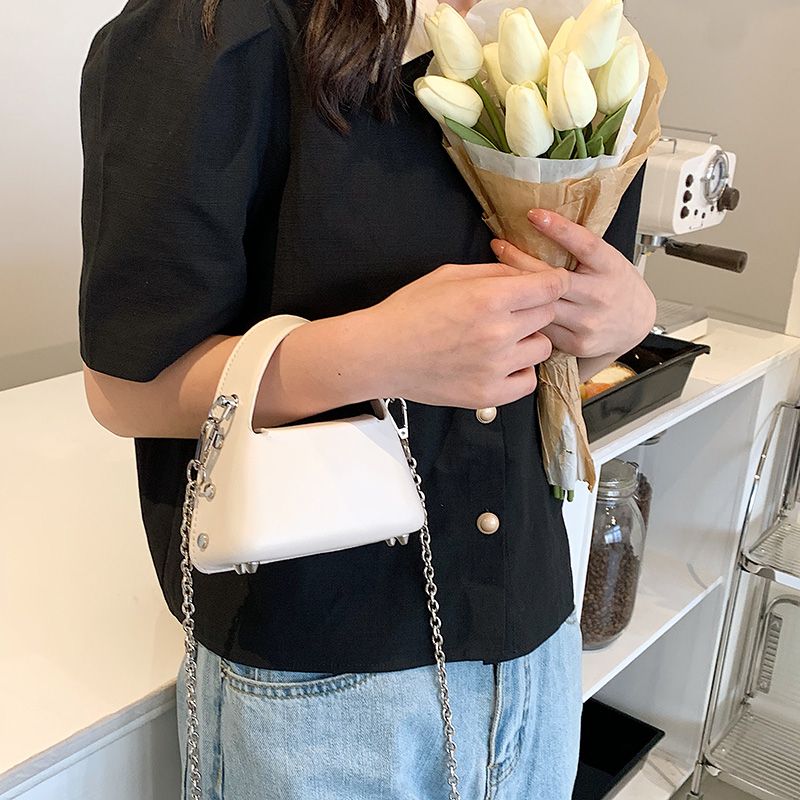 Carmin Dames Luxe Mode Mini Handtas - Groen