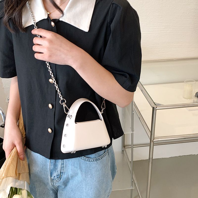 Carmin Dames Luxe Mode Mini Handtas - Groen
