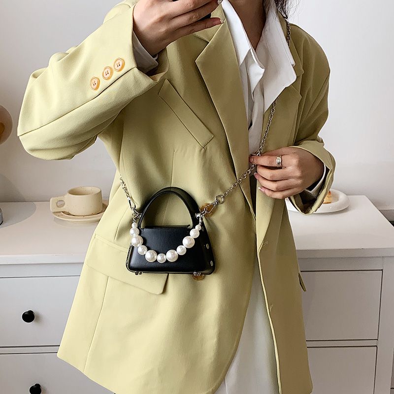 Carmin Dames Luxe Mode Mini Handtas - Groen