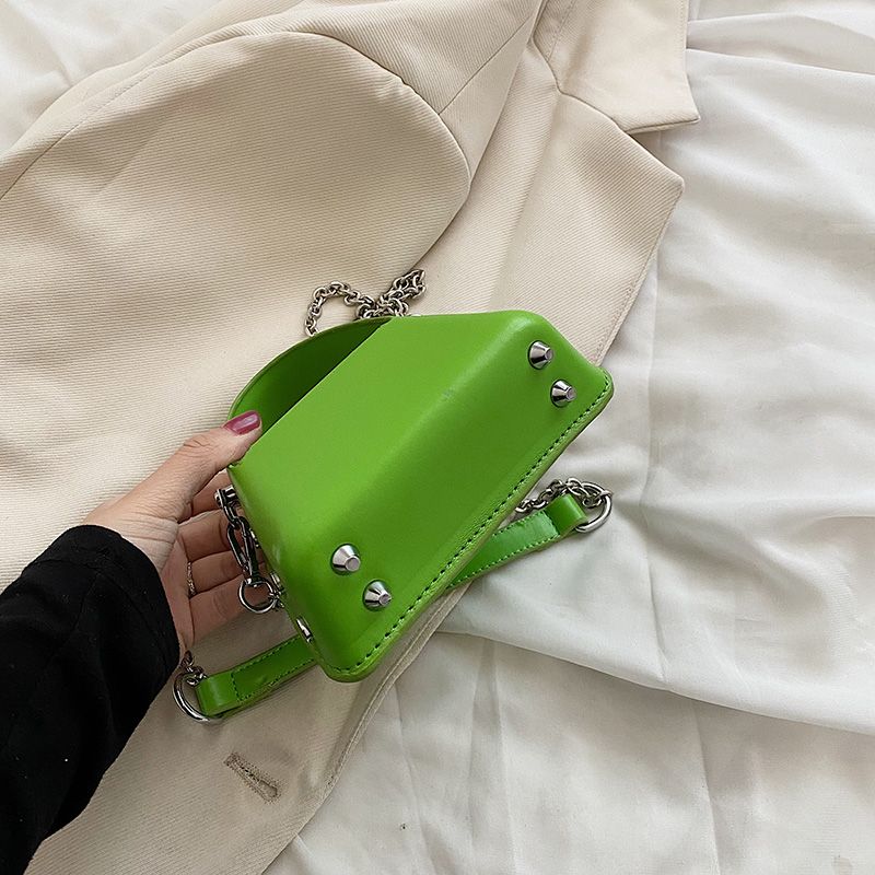 Carmin Dames Luxe Mode Mini Handtas - Groen