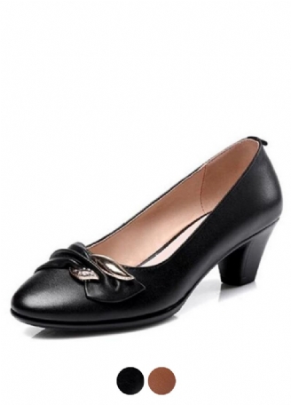 Caroline Dames Leren Pump