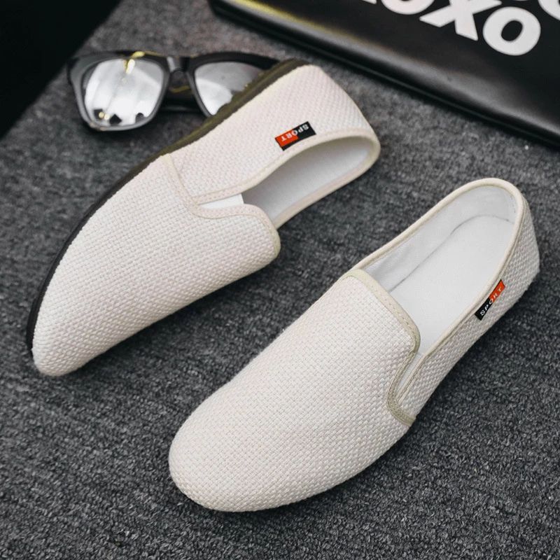 Carpie Heren Loafer Casual Schoenen - Beige