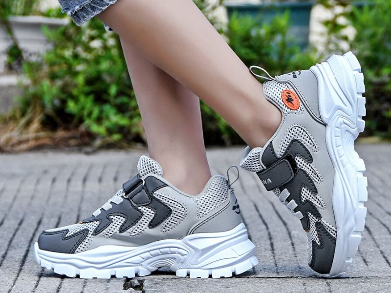 Carson Jongens Casual Sneakers - Grijs