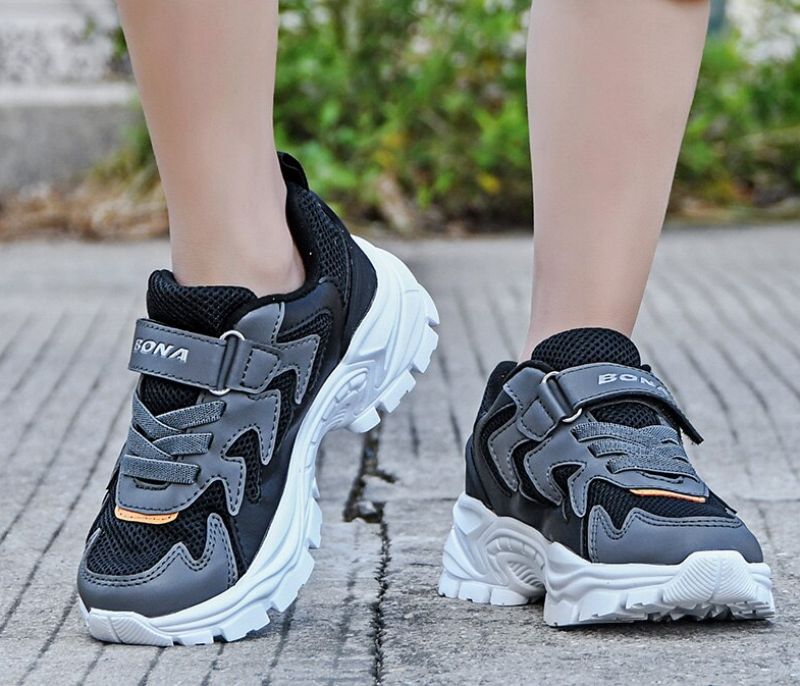 Carson Jongens Casual Sneakers - Grijs
