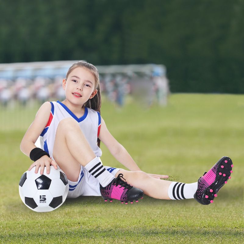 Carson Unisex Kinder Voetbalschoenen - Groen