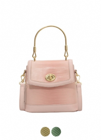Caruso Dames Mini Leren Crossbody Handtas