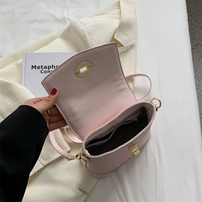 Caruso Dames Mini Leren Crossbody Handtas - Roze