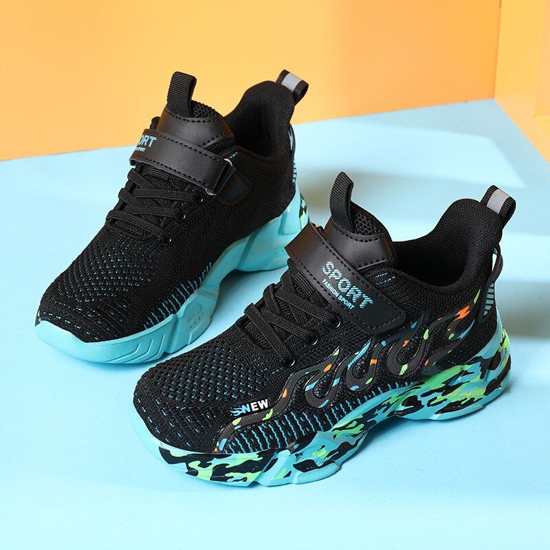 Casimiro Jongens Fashion Sneakers - Zwart