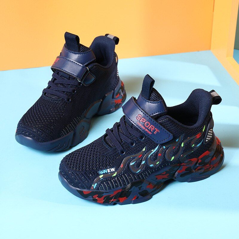 Casimiro Jongens Fashion Sneakers - Zwart