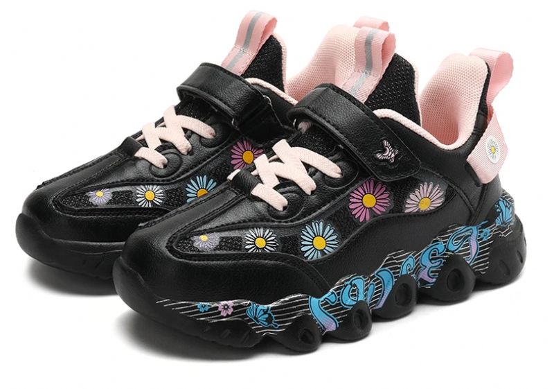 Cassy Meisjes Casual Sneaker - Zwart