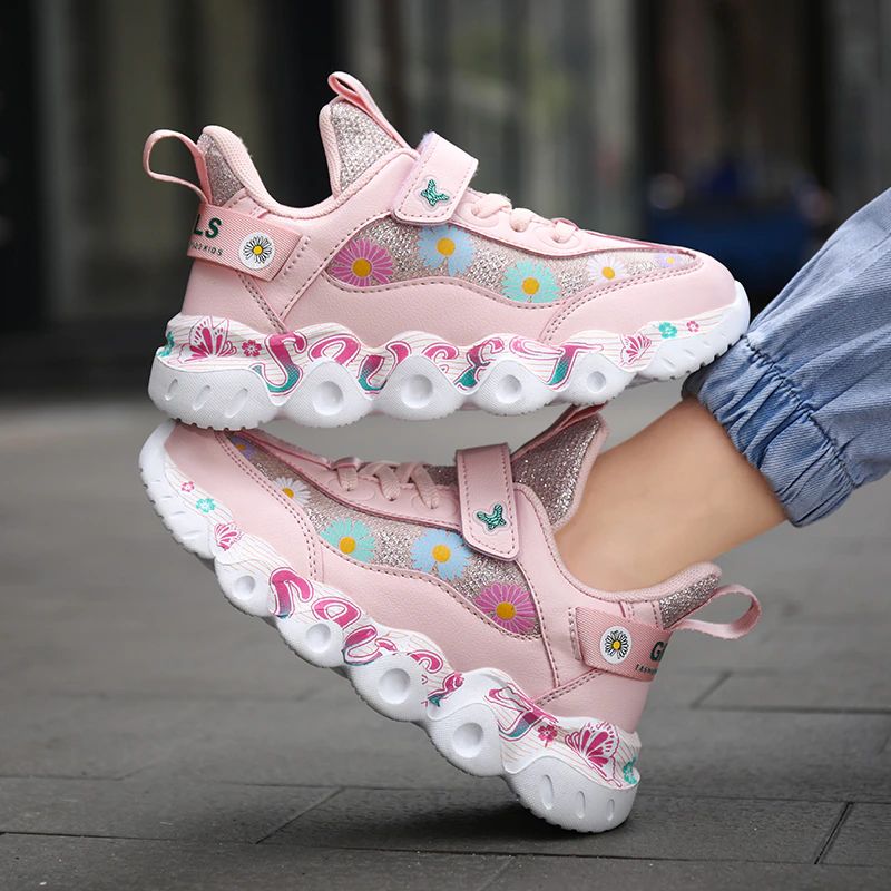 Cassy Meisjes Casual Sneaker - Zwart