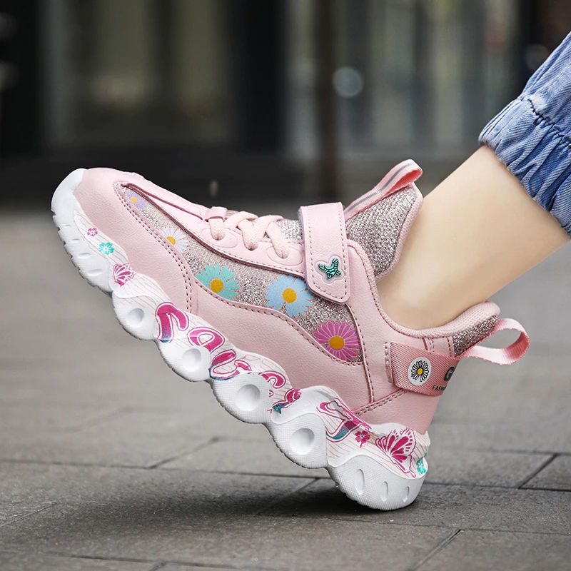 Cassy Meisjes Casual Sneaker - Zwart