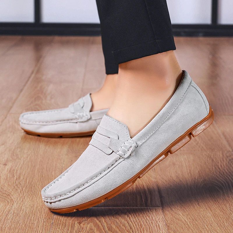 Castañeda Heren Loafers Casual Schoenen - Wit