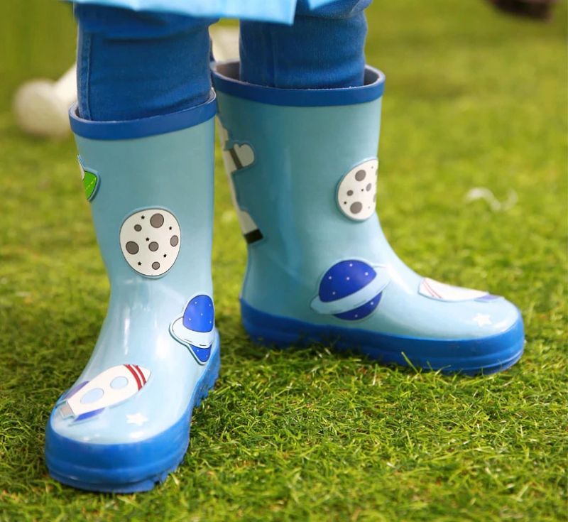 Castañeda Unisex Regenlaarzen Voor Kinderen - Paars
