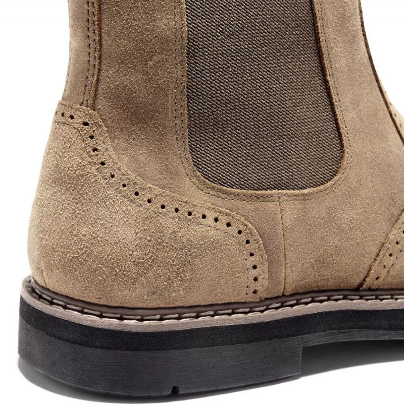 Castle Heren Chelsea Laarzen - Khaki