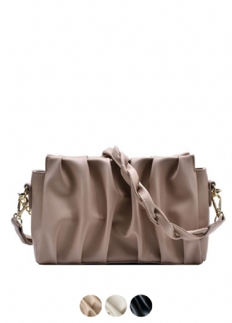 Cata Dames Geplooide Crossbody Handtas