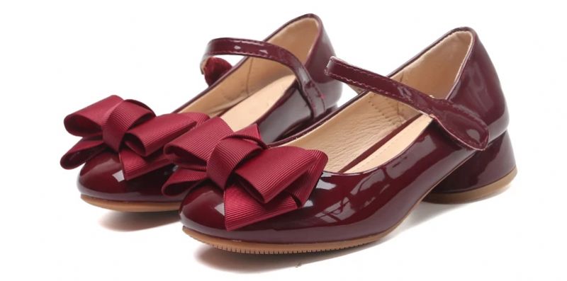 Cazzu Meisjes Platte Schoenen - Rood