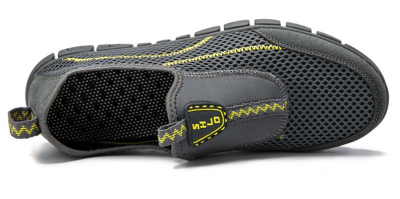 Celestin Heren Slip-on Sneakers - Grijs