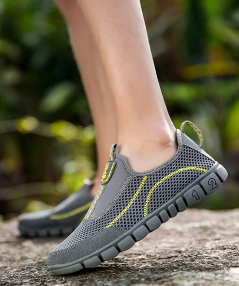 Celestin Heren Slip-on Sneakers - Grijs