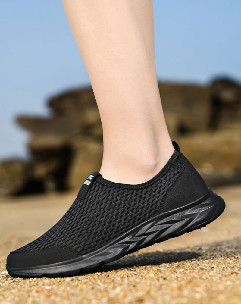 Celik Heren Slip-on Sneaker - Zwart