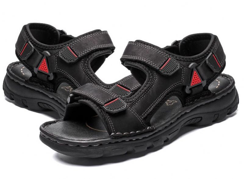 Century Heren Casual Sandalen - Zwart