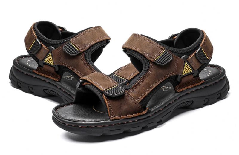 Century Heren Casual Sandalen - Zwart