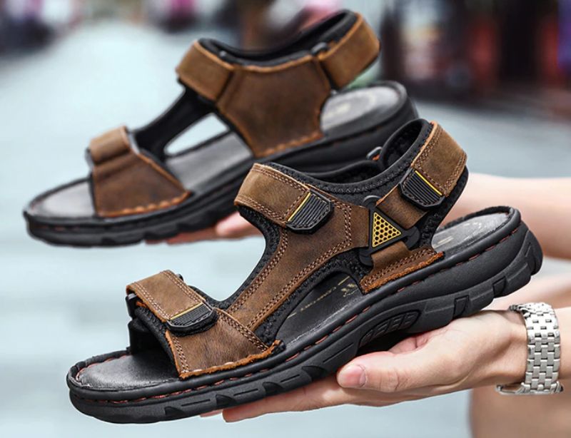 Century Heren Casual Sandalen - Zwart