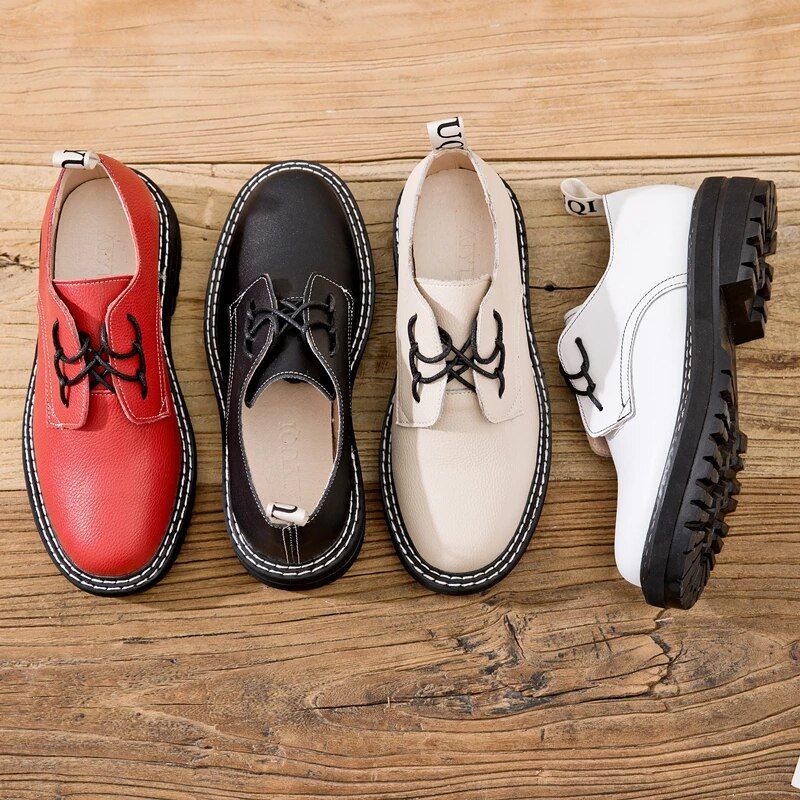 Ceres Dames Oxford Schoenen - Wit