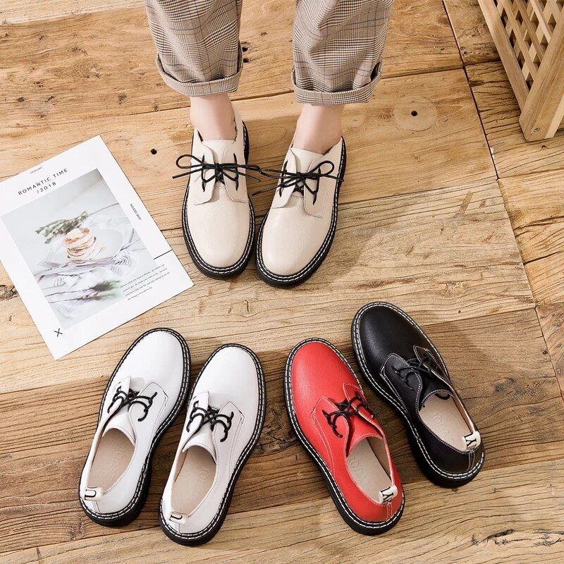 Ceres Dames Oxford Schoenen - Wit