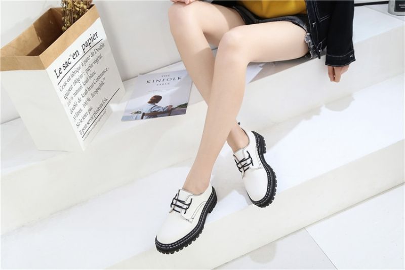 Ceres Dames Oxford Schoenen - Wit