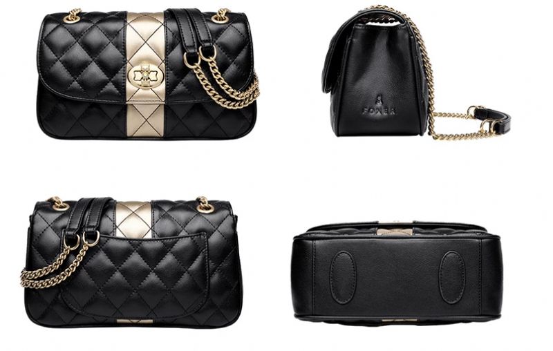Challi Dames Handtas - Zwart