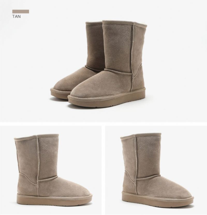 Charito Boots Halfhoge Kuit - Kameel