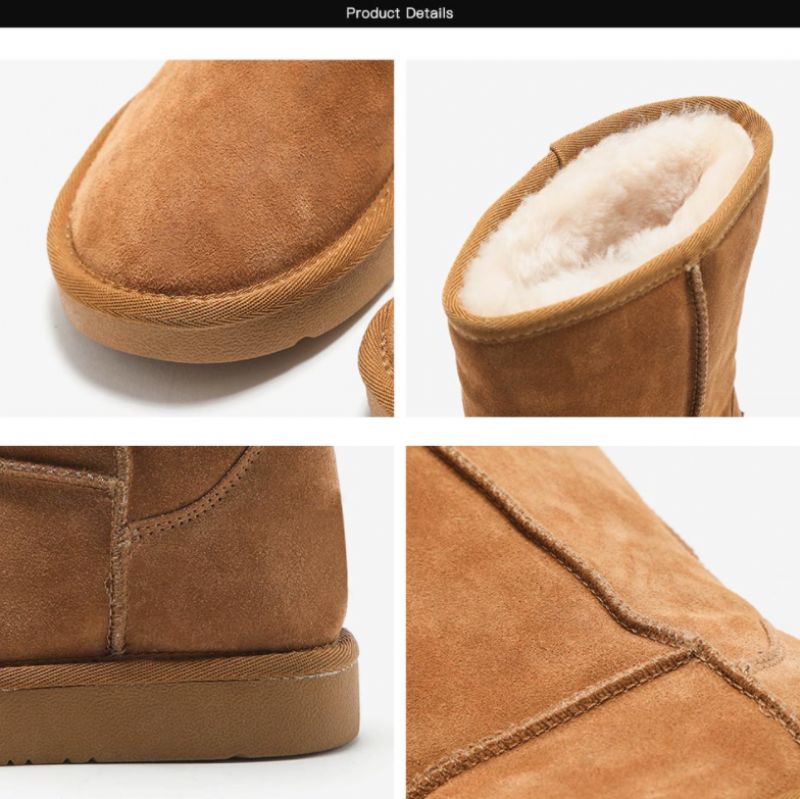 Charito Boots Halfhoge Kuit - Kameel